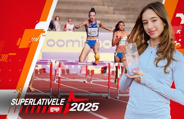Ștefania Uță este „Promisiunea anului” GSP » Atleta din Vâlcea scrie istorie pentru România: „Să vă setați un obiectiv și să sacrificați totul pentru el”