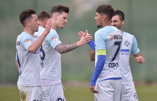 FCSB - KARLSRUHER 1-0 // VIDEO+FOTO » Florinel Coman a adus victoria roș-albaștrilor cu un gol superb