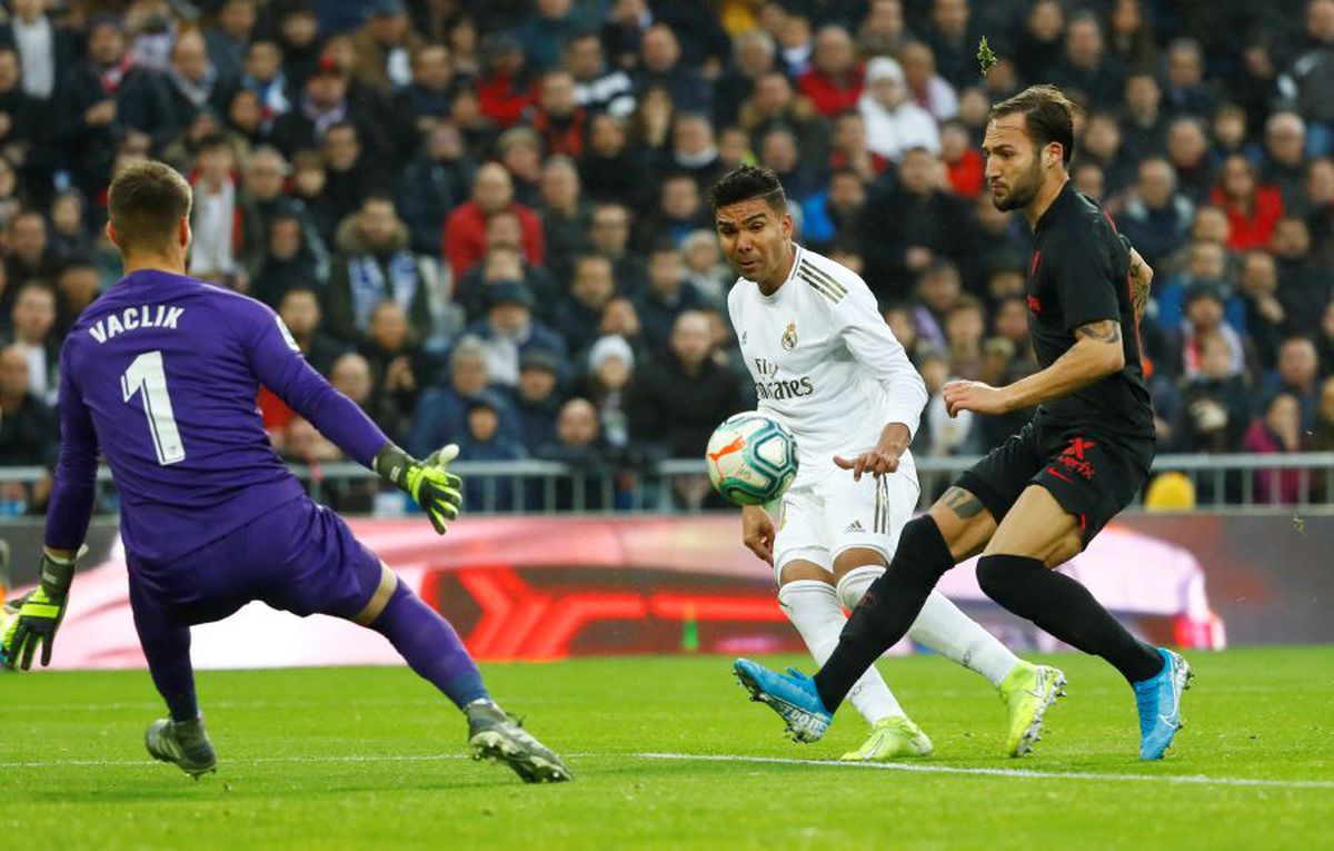 REAL MADRID - SEVILLA 2-1 // VIDEO+FOTO » Casemiro, eroul lui Real Madrid! Brazilianul a reușit prima „dublă” din carieră: pasă genială a lui Jovic