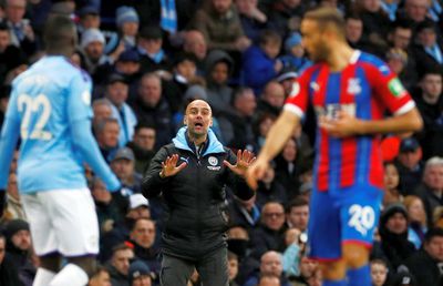 MANCHESTER CITY - CRYSTAL PALACE 2-2 // FOTO Sergio „Kun” Aguero, un punct cadou pentru Pep Guardiola, de ziua lui