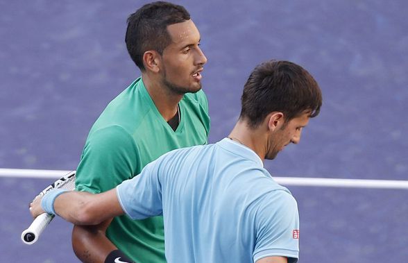 Nick Kyrgios l-a jignit public pe Novak Djokovic: „E un prost!” » Motivul atacului