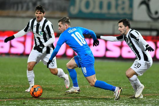 Astra și Craiova au remizat, scor 1-1, în runda cu numărul 17 din Liga 1.