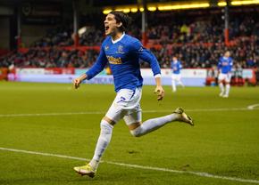 Ianis Hagi, gol de mare atacant pentru Rangers! Campioana Scoției s-a încurcat pe terenul lui Aberdeen