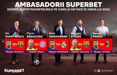 “Ai 150 de milioane de euro. Pe cine transferi?”. Vezi răspunsurile date de Dumitrescu, Răducioiu, Stelea, Craioveanu și Pancu!