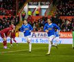 Ianis Hagi, gol în Aberdeen - Rangers / . FOTO: Imago-Images