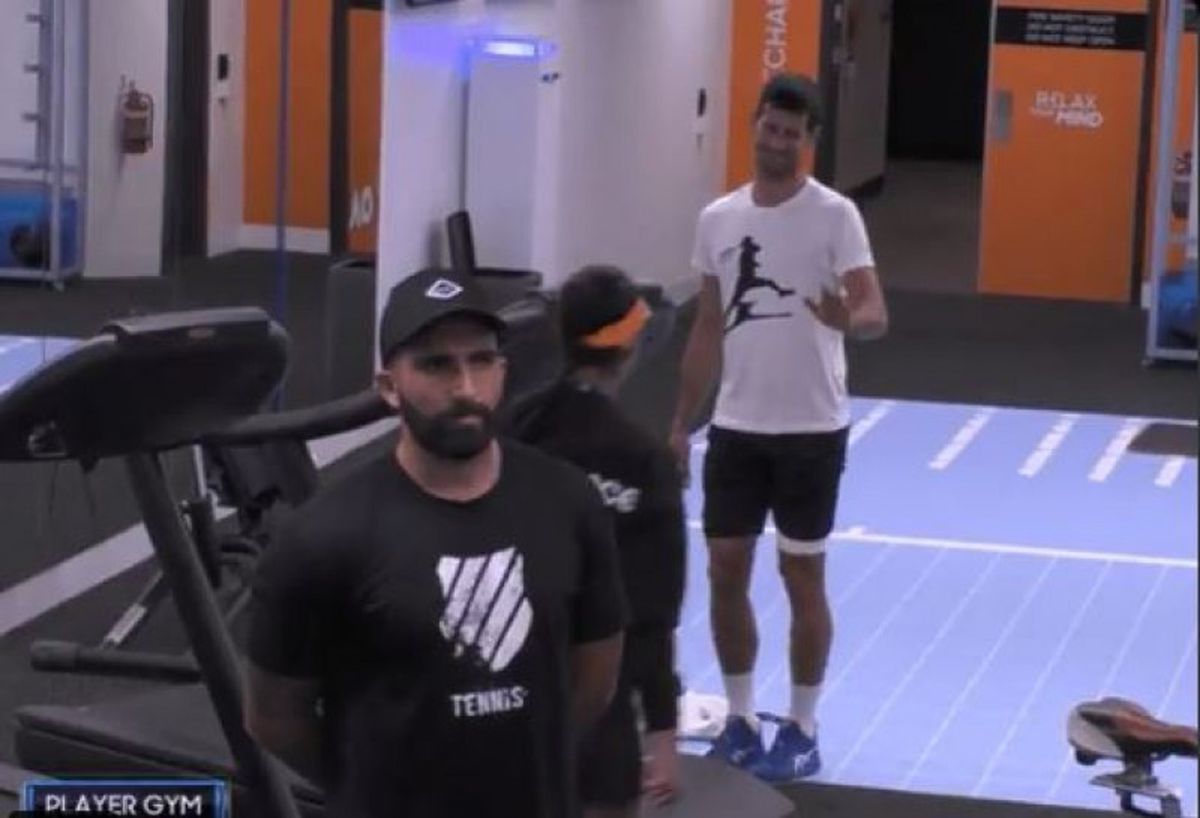 Sorana Cîrstea, întâlnire cu Novak Djokovic la Australian Open /  FOTO: Twitter @popalorena