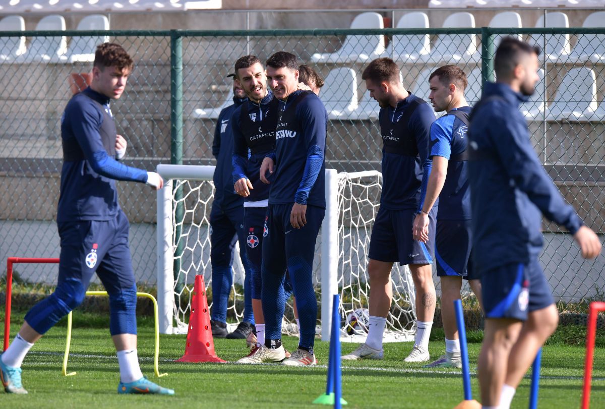 FCSB a schimbat strategia în Antalya. Antrenament pe Antalya pe 18 ianuarie / FOTO: Cristi Preda (GSP.ro)