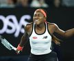 Emma Răducanu, eliminată la Australian Open! A pierdut în două seturi cu Coco Gauff