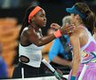 Emma Răducanu, eliminată la Australian Open! A pierdut în două seturi cu Coco Gauff