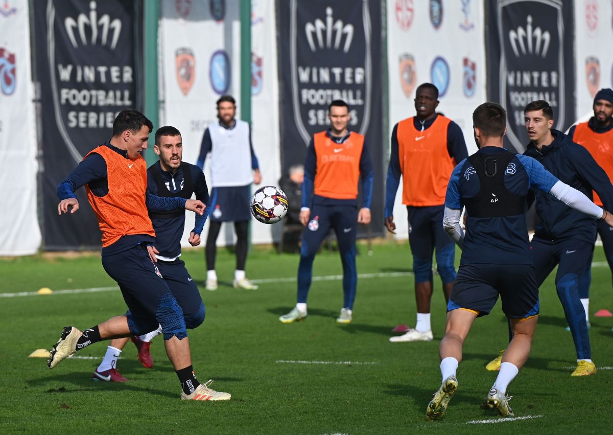 FCSB a schimbat strategia în Antalya. Antrenament pe Antalya pe 18 ianuarie / FOTO: Cristi Preda (GSP.ro)