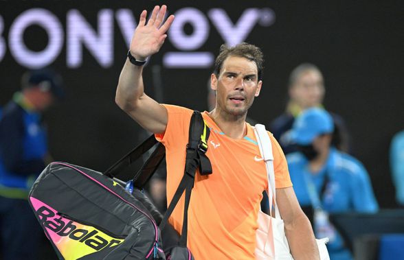 Stupoare la Australian Open: Rafael Nadal, eliminat în 3 seturi de locul 65 ATP! Soția sa a plâns în tribune