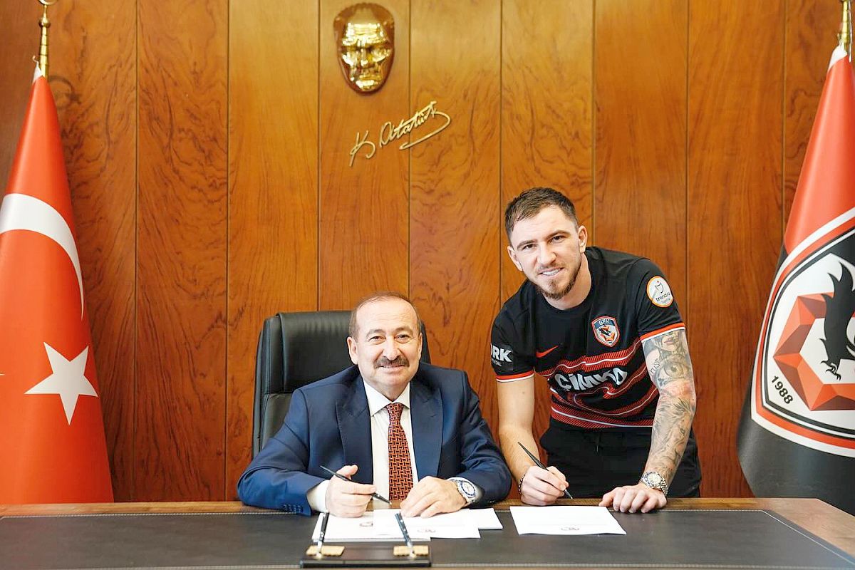 Deian Sorescu, prezentat la Gaziantep