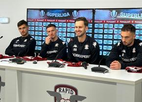 Rapid și-a prezentat cele 4 transferuri ale iernii înainte de startul Superligii: „Nu știu de ce nu m-ar accepta fanii” + Toate declarațiile din Giulești