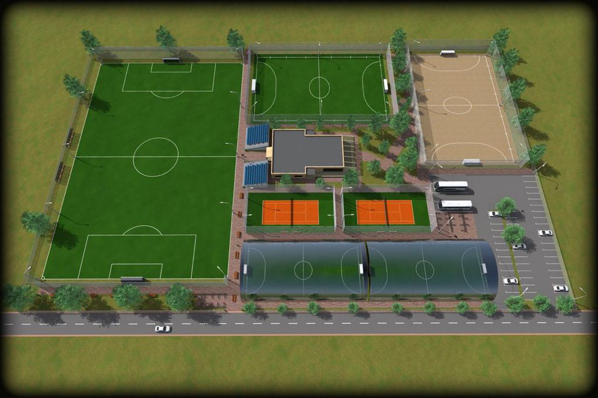 Bază de milioane în România » Proiectul e gata: „Ne-am apropia de ce au Hagi, FCSB, Craiova”