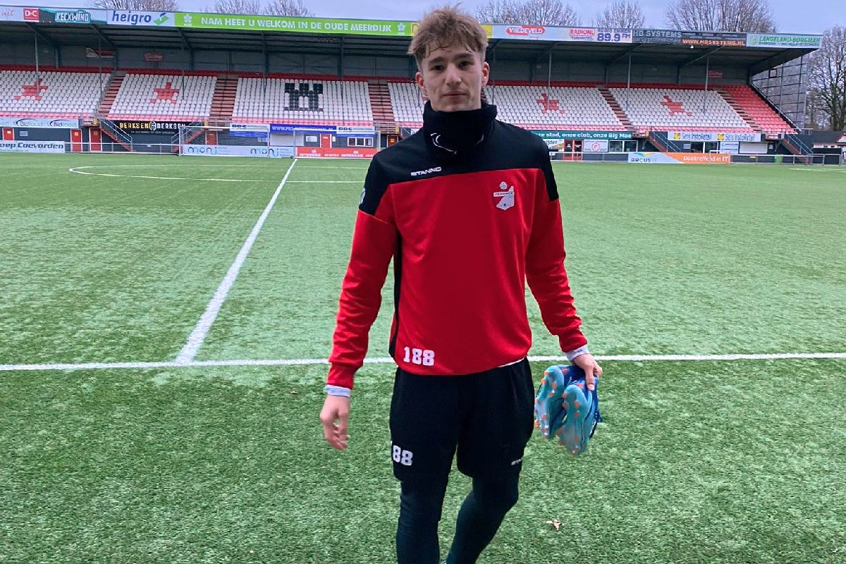 Alexandru Ionică, tânărul fotbalist român care s-a antrenat cu olandezii de la FC Emmen