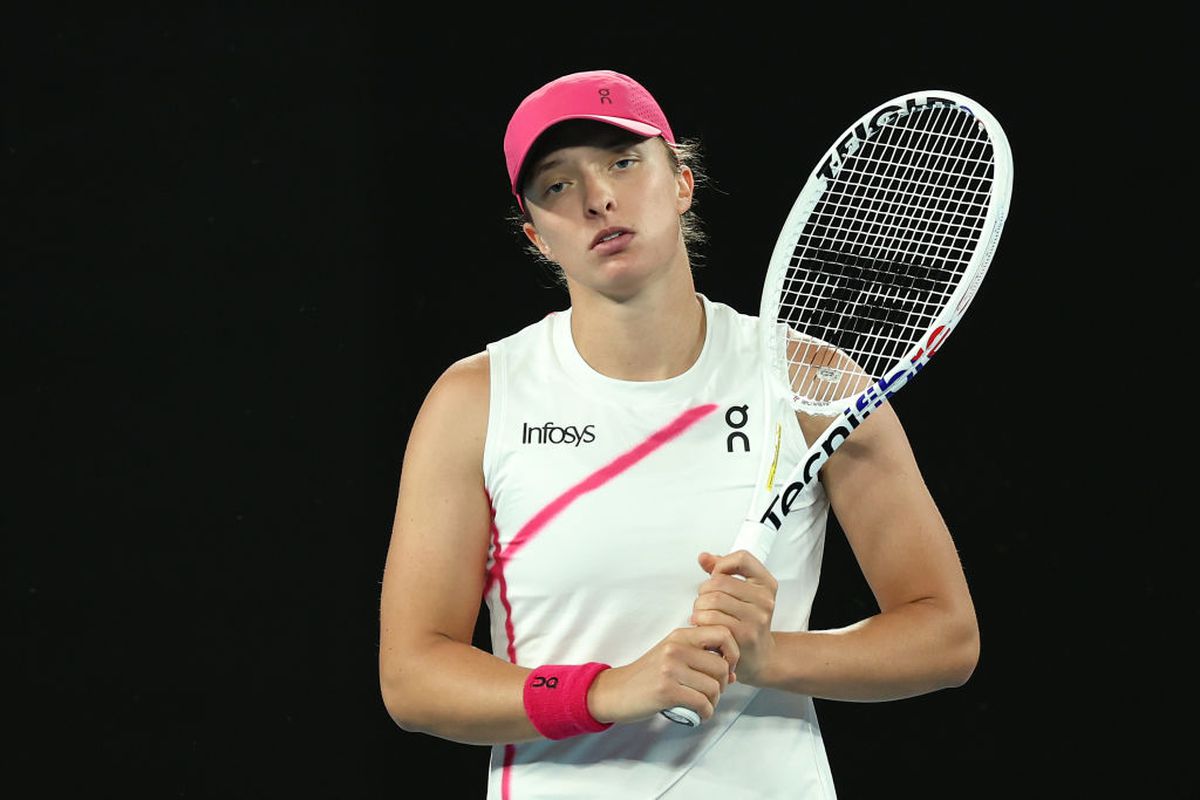 Iga Swiatek Danielle Collins, Australian Open 2024