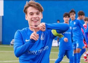 Alt fiu de fotbalist celebru la „Academia Hagi” » Tatăl său e triplu campion cu Dinamo