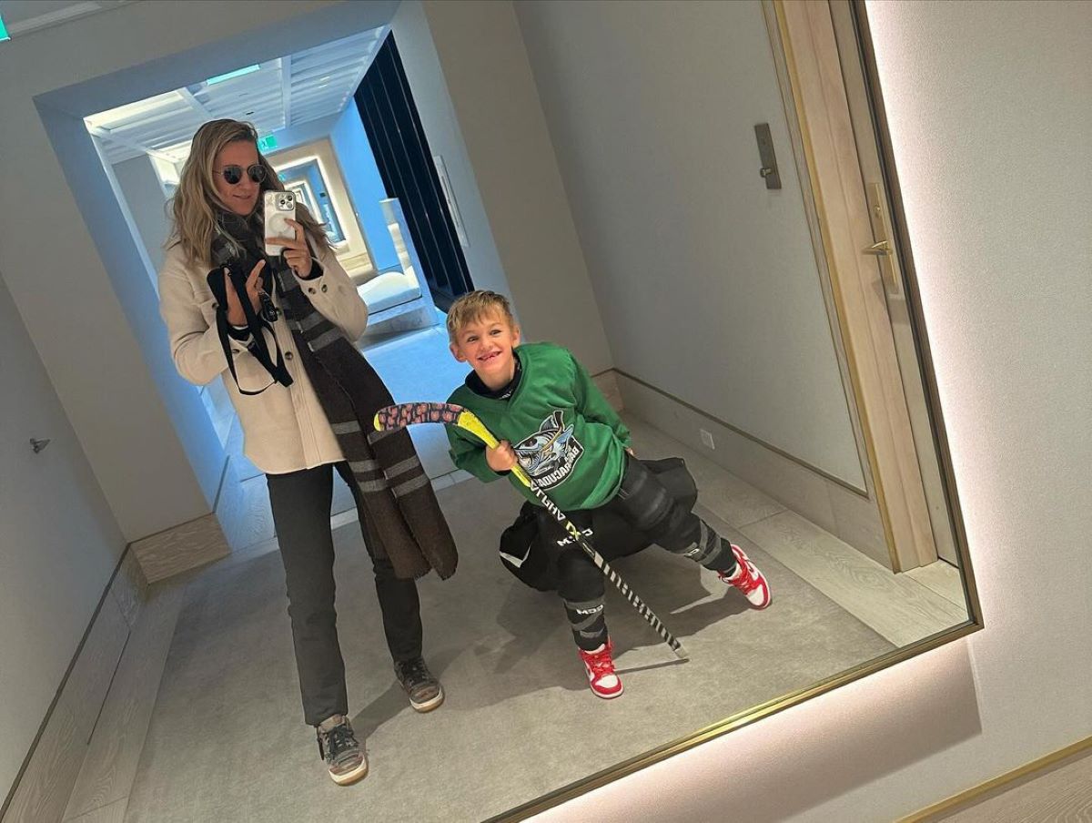 Victoria Azarenka și fiul ei, Leo, pasionat de sport