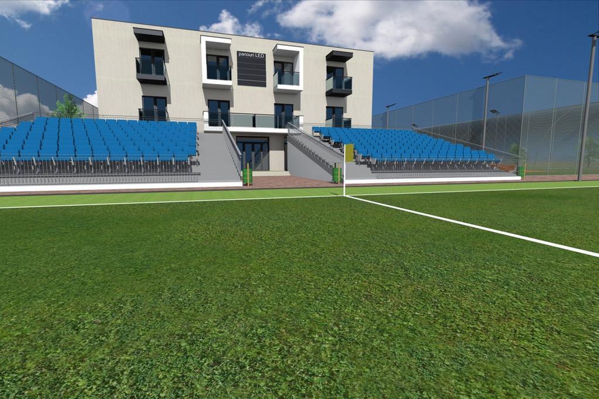 Bază de milioane în România » Proiectul e gata: „Ne-am apropia de ce au Hagi, FCSB, Craiova”