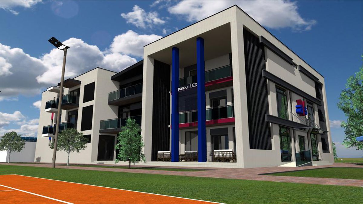 Bază de milioane în România » Proiectul e gata: „Ne-am apropia de ce au Hagi, FCSB, Craiova”