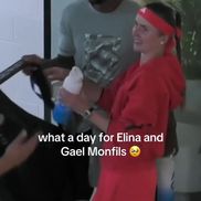 Elina și Gael, după victoriile de la Australian Open