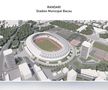 Proiect stadion Bacău - desene