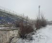 Ruină stadion Bacău - decembrie 2024