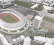 Proiect stadion Bacău - desene