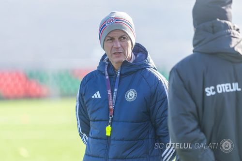 Ovidiu Burcă/ foto Facebook @Oțelul Galați