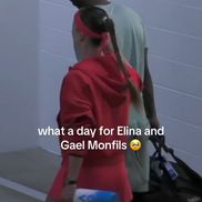 Elina și Gael, după victoriile de la Australian Open