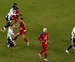 Duelul dintre Ișfan și Van der Werff, care a decis meciul U Cluj - Gloria Buzău