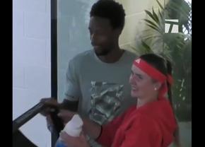 Svitolina și Monfils, imaginile săptămânii la Australian Open » Cum au fost surprinși pe coridor, după victoriile mari de azi: „Avem noi, ucrainencele, asta!”