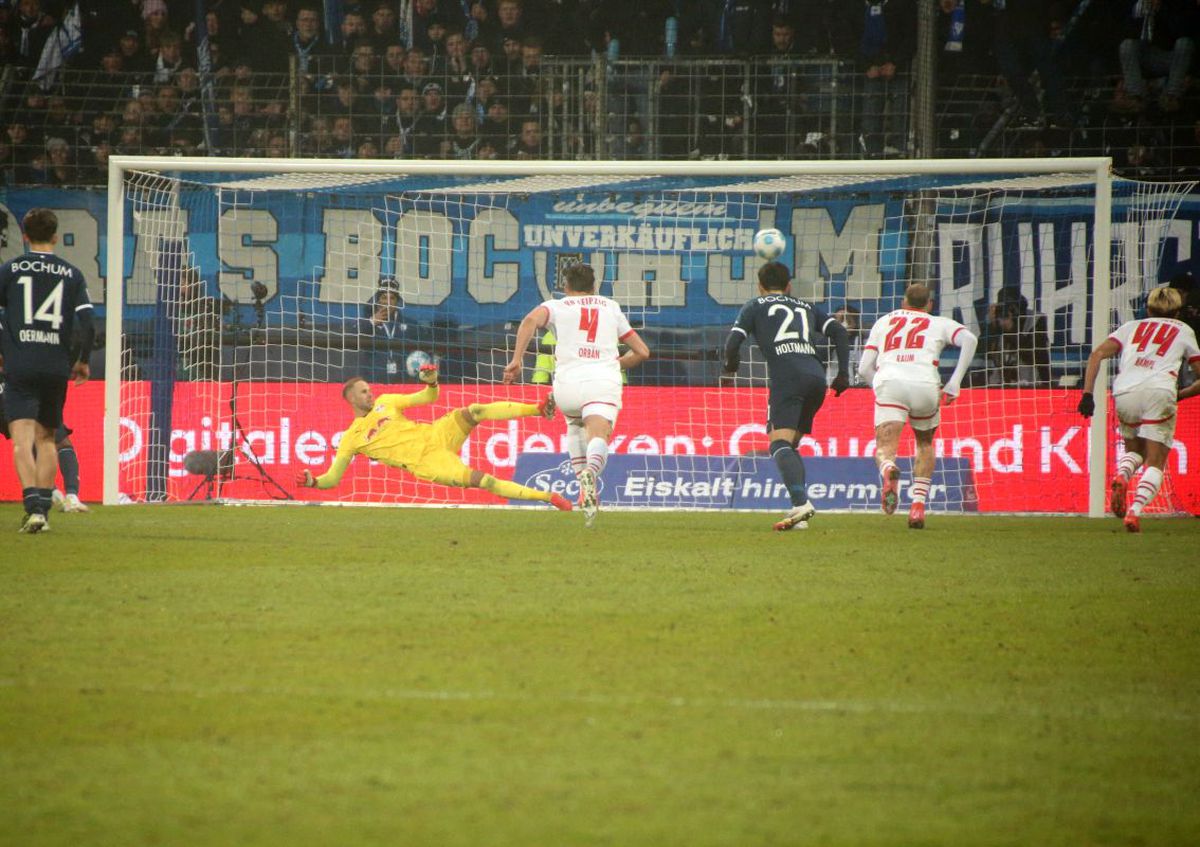 RB Leipzig a ratat victoria în Bundesliga după ce a început în forță, cu trei goluri