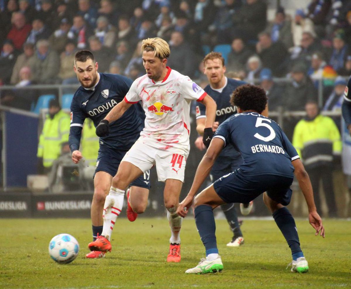 RB Leipzig a ratat victoria în Bundesliga după ce a început în forță, cu trei goluri