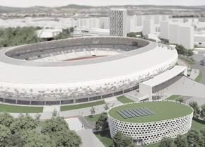Dosarul stadionului-ruină: proiect pentru un boom imobiliar? Primarul: „Așteptăm aviz să se poată construi două turnuri de 15 etaje lângă noua arenă” + Ce implicare are compania Dedeman