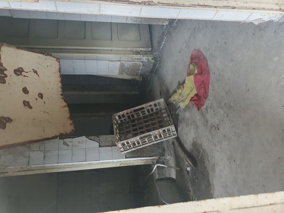 Ruină stadion Bacău - decembrie 2024