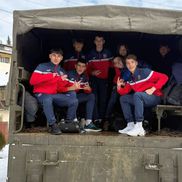 Juniorii U15 și U16 ai Stelei se află în cantonament la Forban / Sursă foto: Facebook@ Steaua București