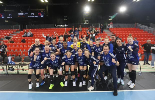 Dunărea Brăila, victorie uriașă în European League pe terenul celei mai titrate echipe din Norvegia