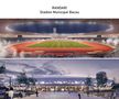 Proiect stadion Bacău - desene