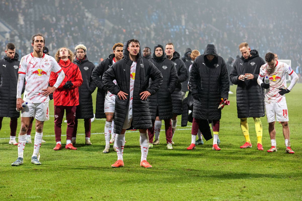 RB Leipzig a ratat victoria în Bundesliga după ce a început în forță, cu trei goluri