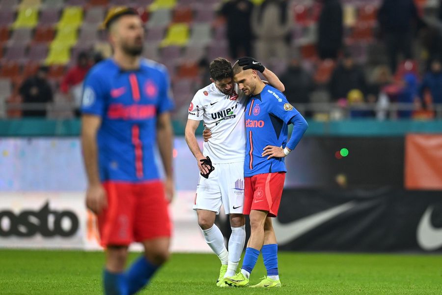 7 momente inedite surprinse de GSP la FCSB - Hermannstadt » De ce nu s-a antrenat în poartă Lukas Zima și cine l-a consolat pe Daniel Bîrligea