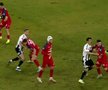 Duelul dintre Ișfan și Van der Werff, care a decis meciul U Cluj - Gloria Buzău