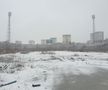 Ruină stadion Bacău - decembrie 2024