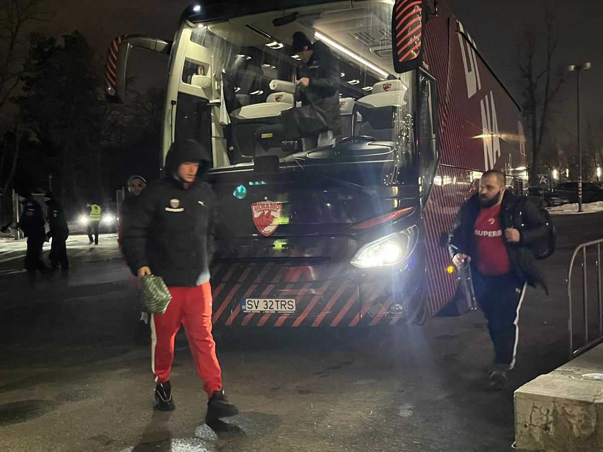 Dinamo - U Cluj, imagini înaintea partidei de pe Arena Națională