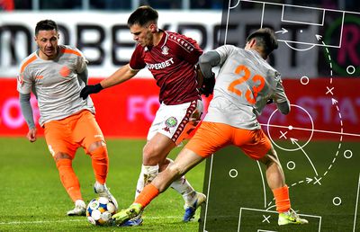 Reconfigurare traseu ofensiv » Cum a mutat Daniel Paraschiv centrul de gravitație al Rapidului, la debut