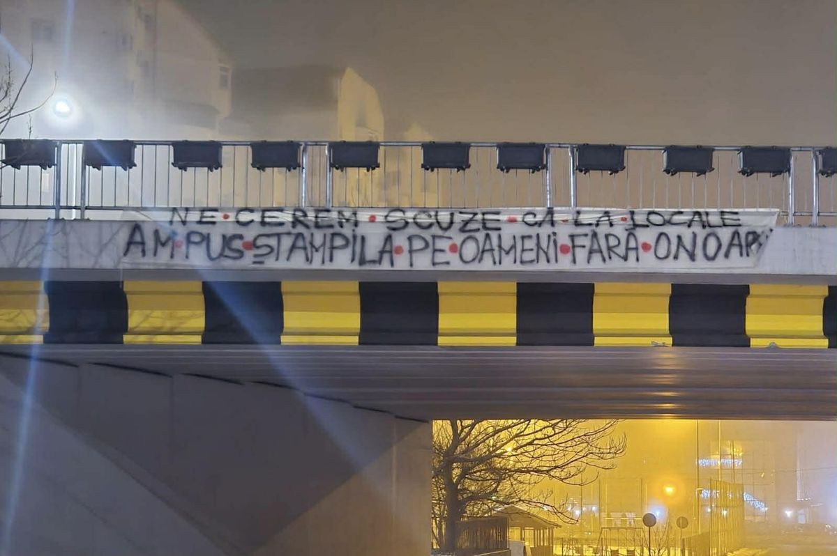 Echipa de tradiție este aproape de desființare, iar fanii au răbufnit: „Două giratorii – sute de milioane / În timp ce sportul local moare!”