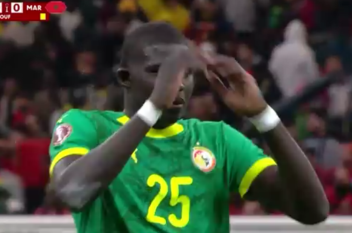 Penalty în Senegal - Maroc