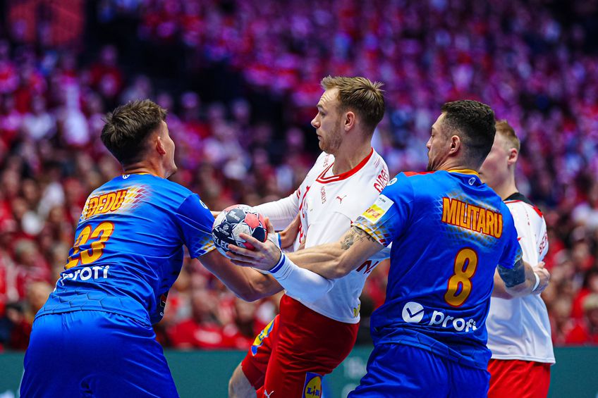 România - Danemarca, la Europeanul de handbal masculin // foto: Imago