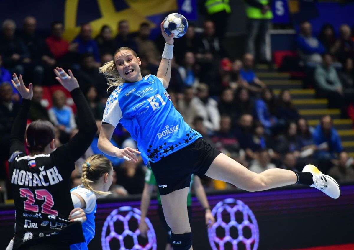 CSM București - Krim Ljubljana, în etapa a 10-a din Liga Campionilor. Foto: Cristi Preda (GSP)