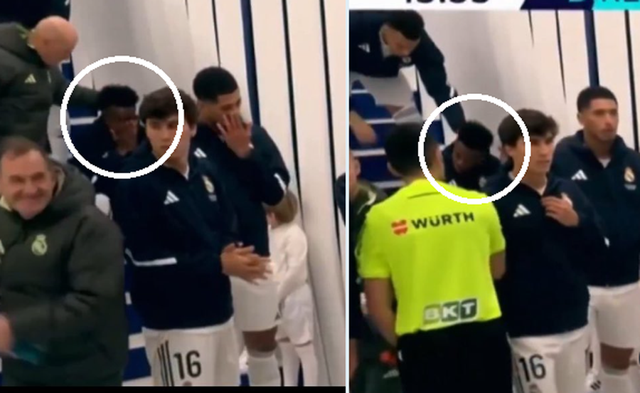 Vinicius before & after » E la cuțite cu „Bernabeul”: două momente care nu s-au văzut la TV